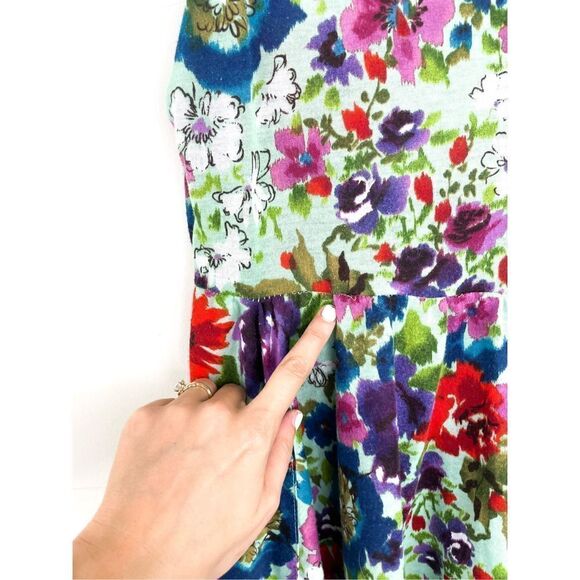 BDG Womens Floral Print Cami Top Mini Dress w/pockets Size S - Picture 3 of 10
